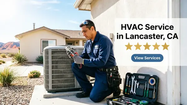 HVAC service in Lancaster, CA